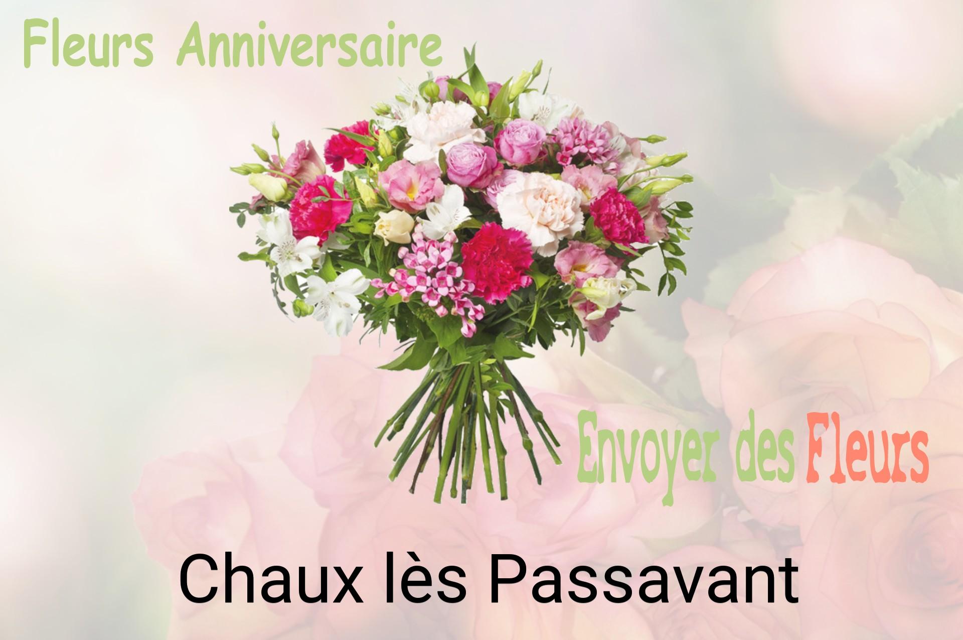 Bouquet de fleurs d’anniversaire livré à Chaux-lès-Passavant