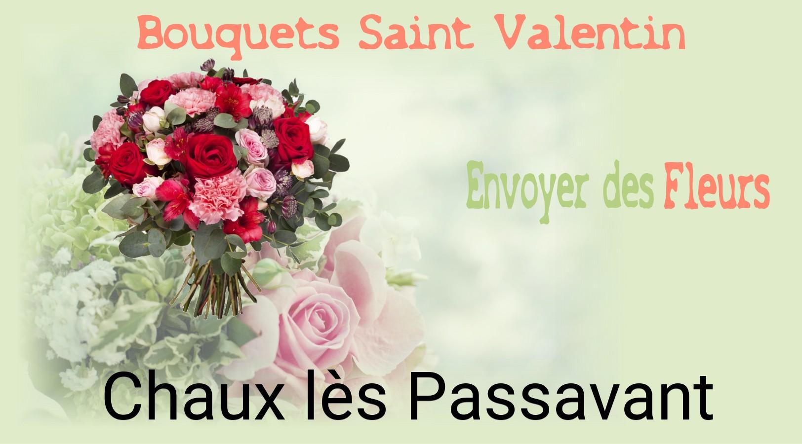 Roses de Saint-Valentin livrées à Chaux-lès-Passavant